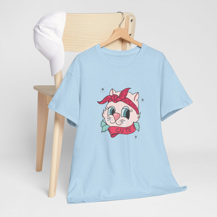 Tattoo Cat Cotton Tee