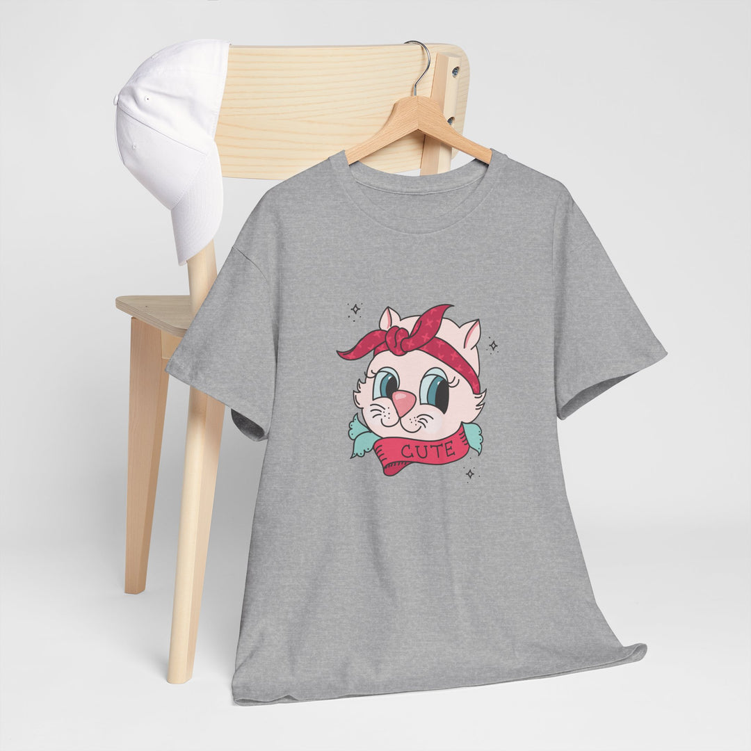 Tattoo Cat Cotton Tee