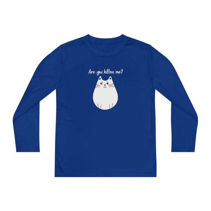 Kitten Me Youth Long Sleeve Tee