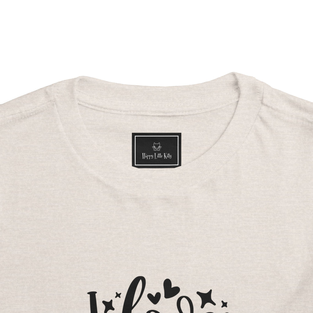 I Love My Cat Toddler Tee