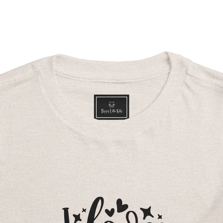 I Love My Cat Toddler Tee