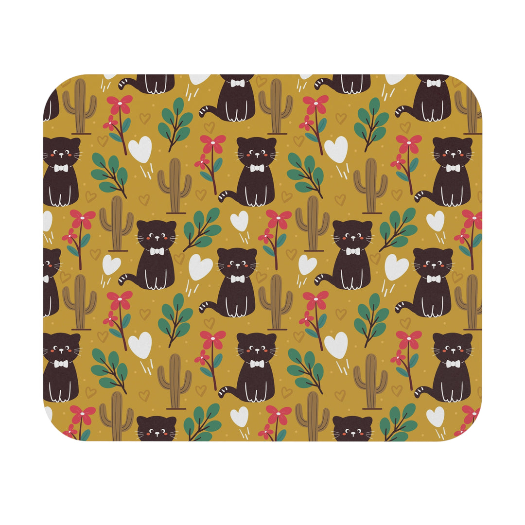 Cactus Cat Mouse Pad