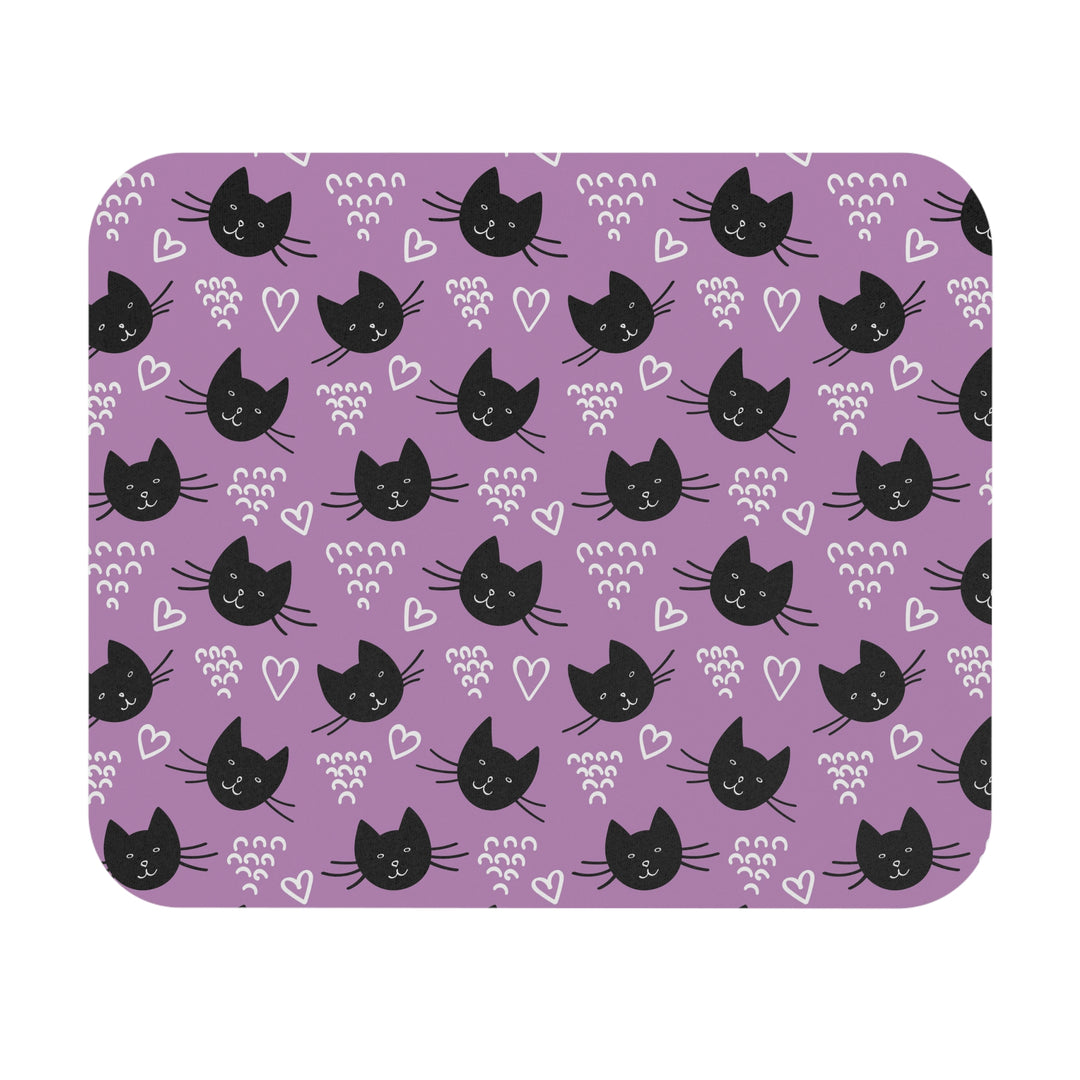 Hearts and Whiskers Mouse Pad