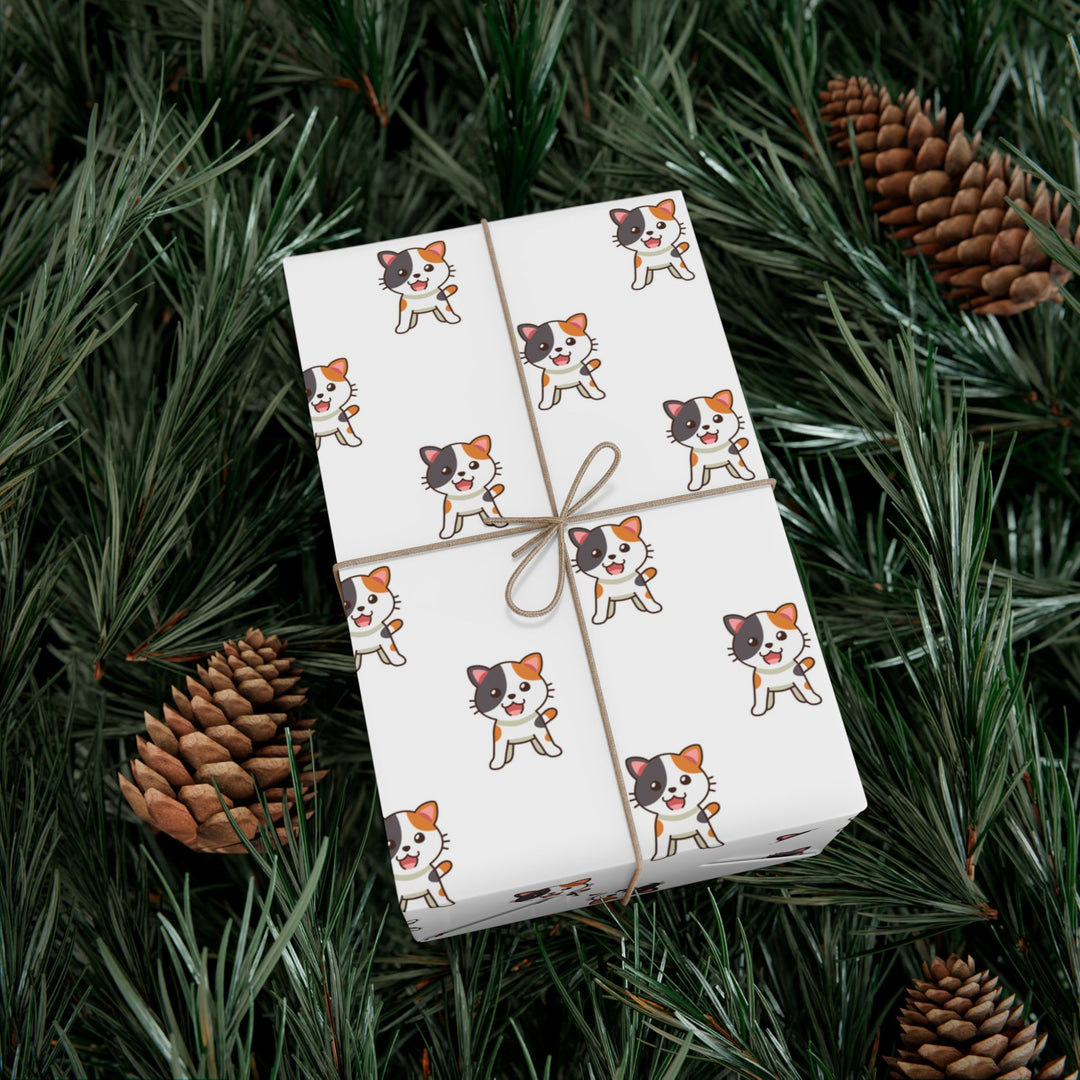Calico Cat Gift Wrap