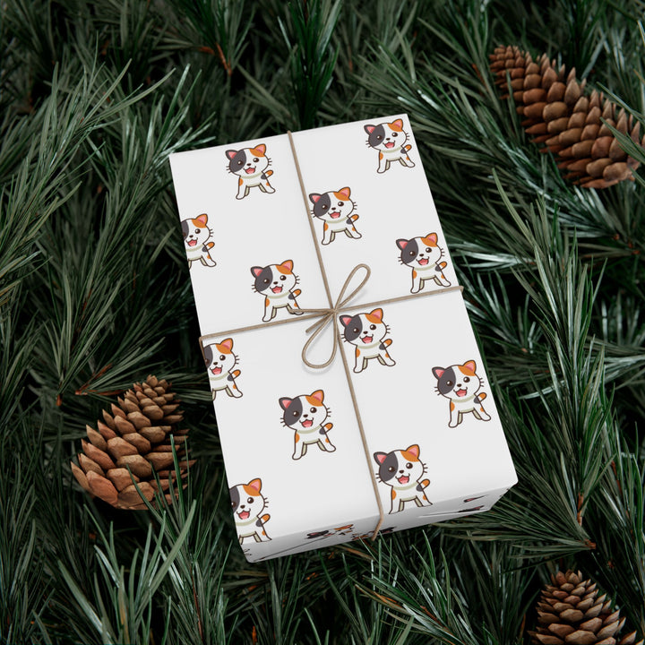 Calico Cat Gift Wrap