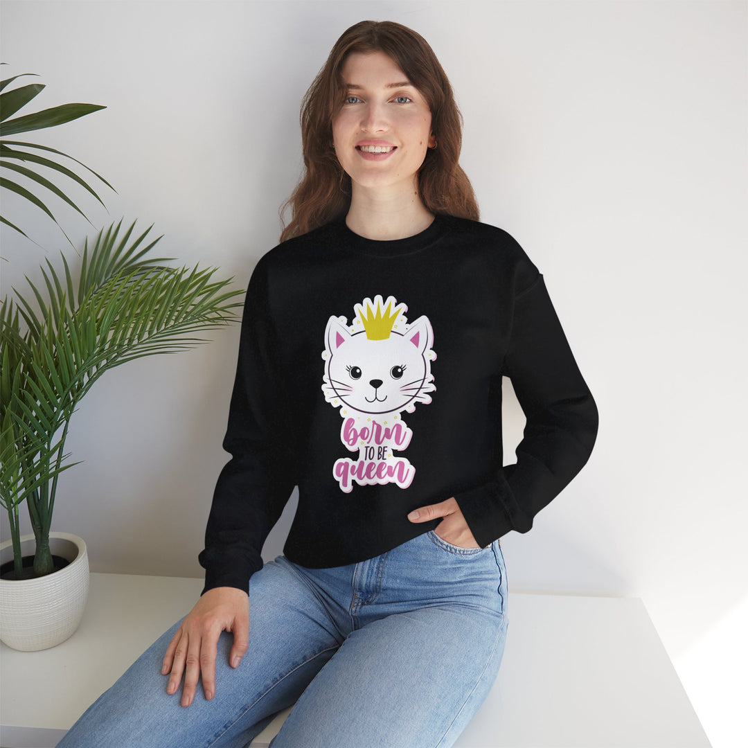 Queen Kitty Crewneck Sweatshirt