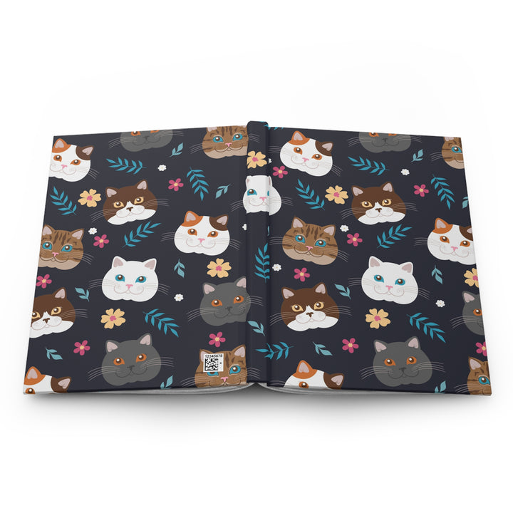 Dark Whisker Delight Hardcover Journal