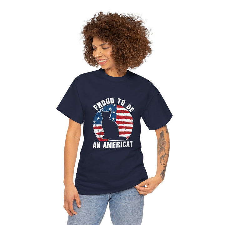 Proud to Be An Americat Cotton Tee