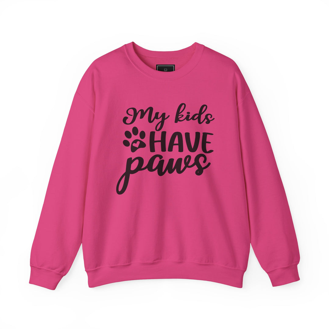 My Kids Have Paws Crewneck Sweatshirt