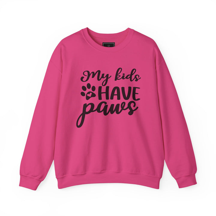 My Kids Have Paws Crewneck Sweatshirt