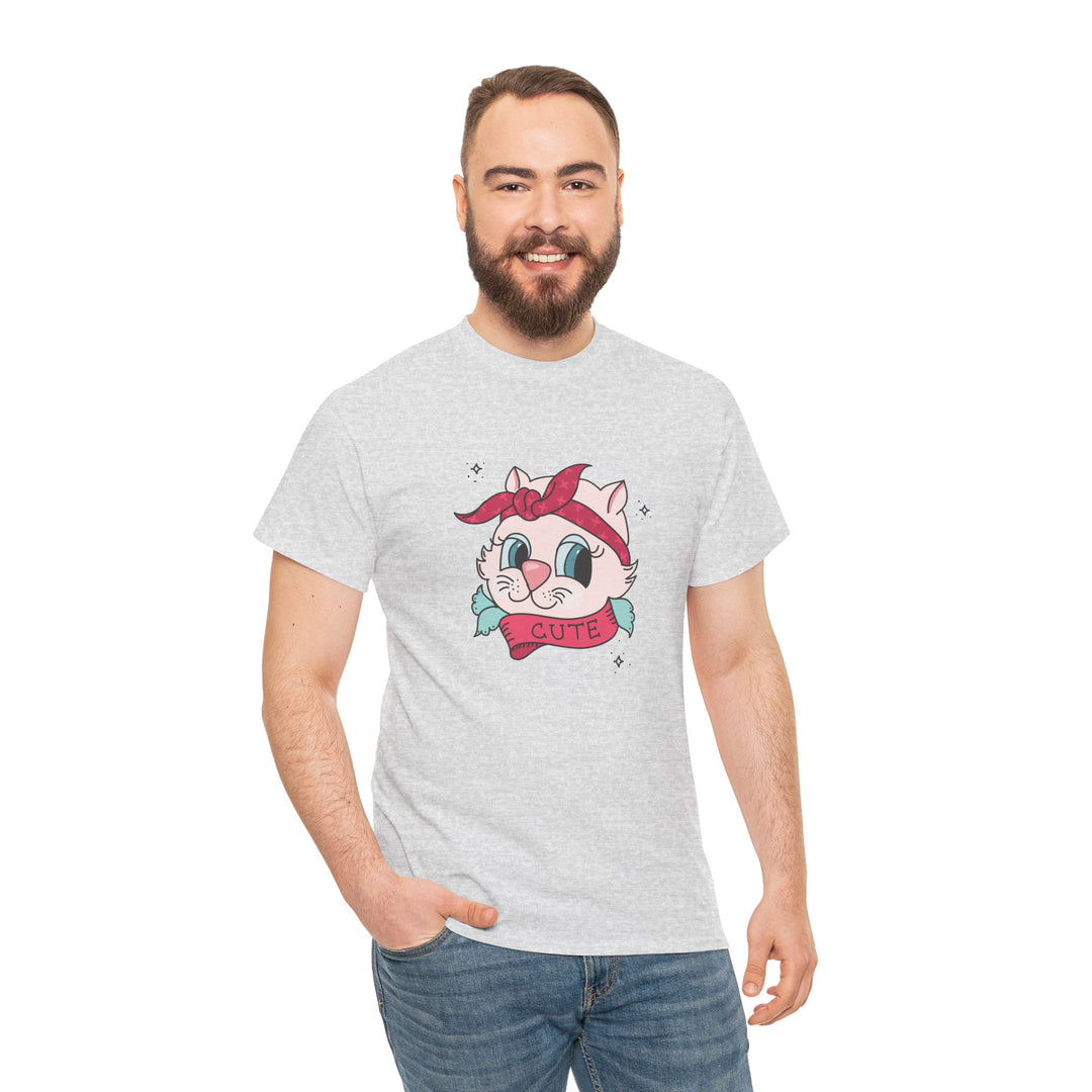 Tattoo Cat Cotton Tee