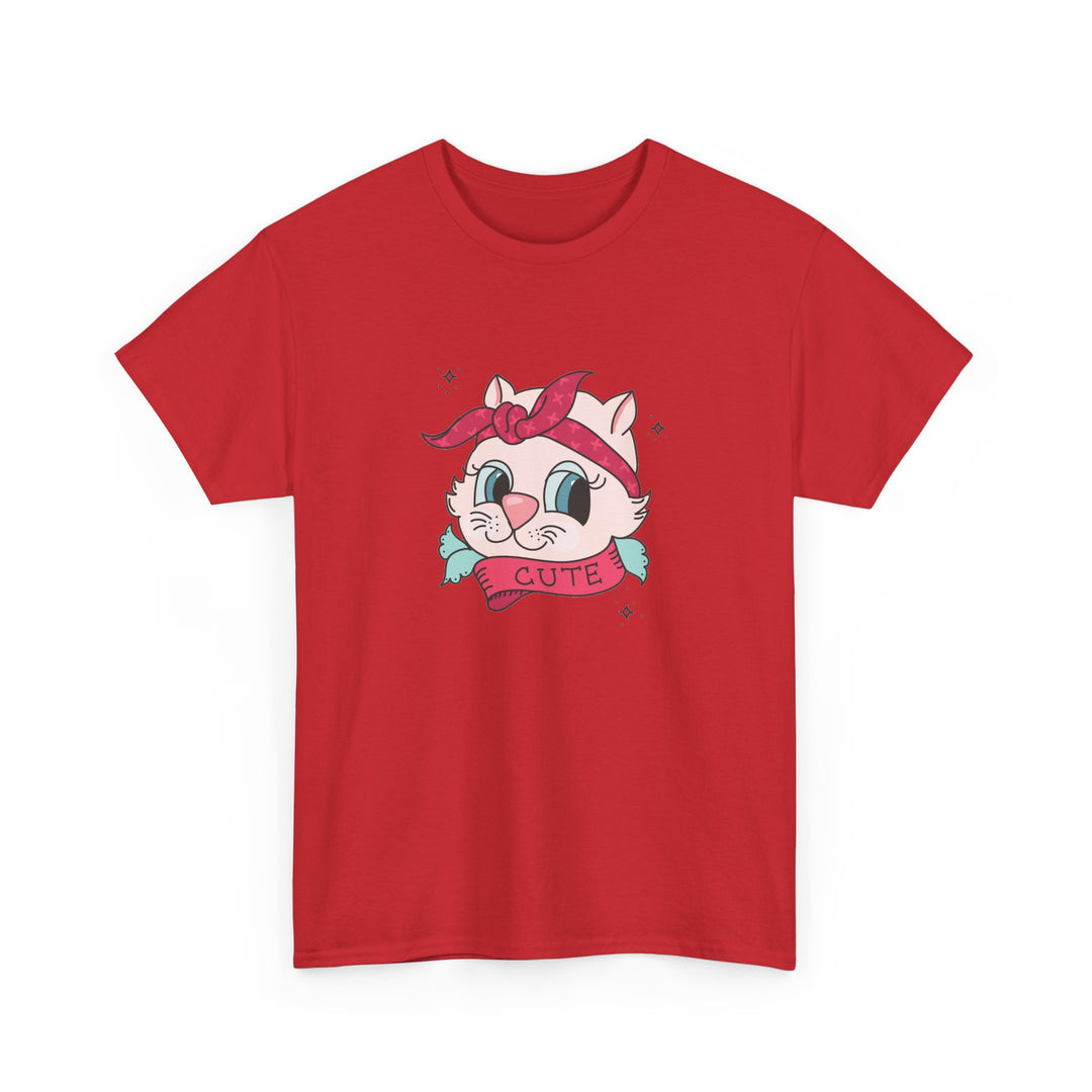 Tattoo Cat Cotton Tee