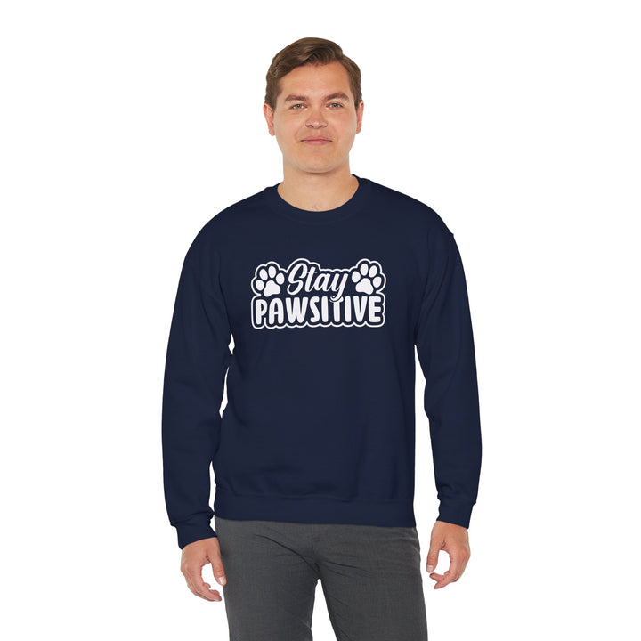 Stay Pawsitive Crewneck Sweatshirt