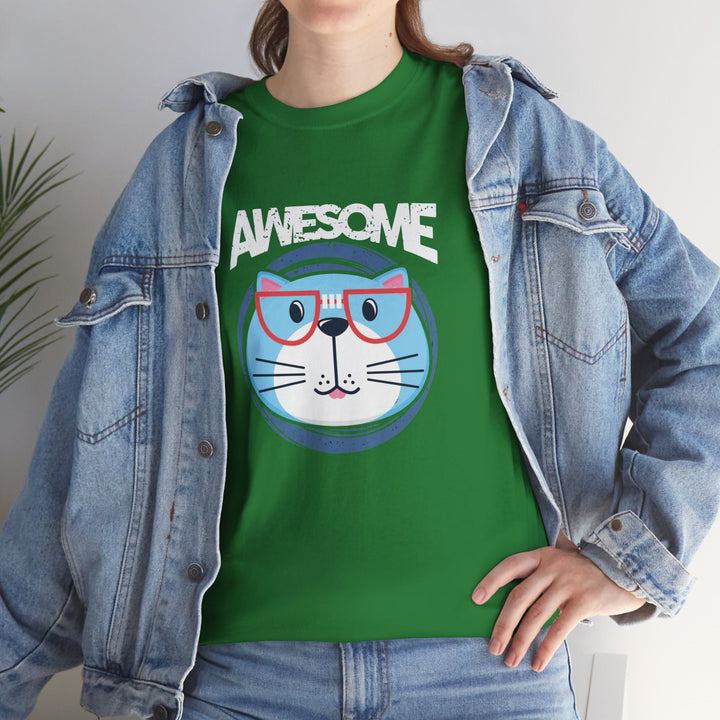 Awesome Cat Cotton Tee
