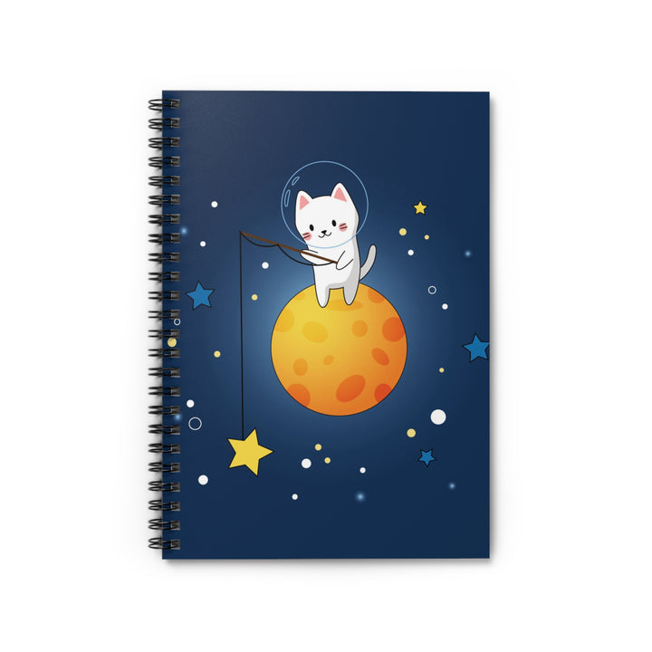 Starcatcher Cat Spiral Notebook
