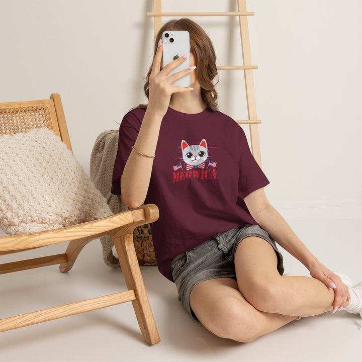 Meowica Cat Cotton Tee