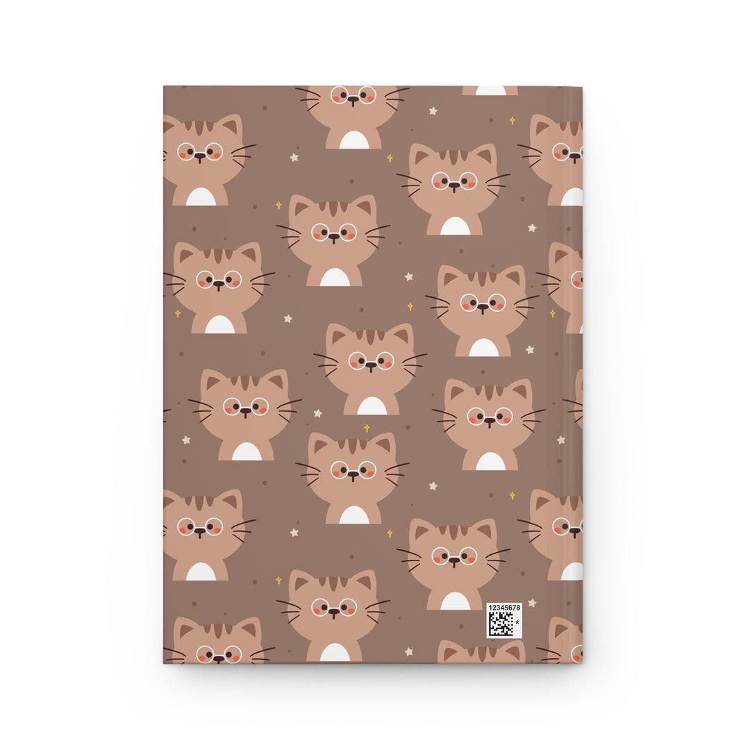 Chocolate Cat Hardcover Journal
