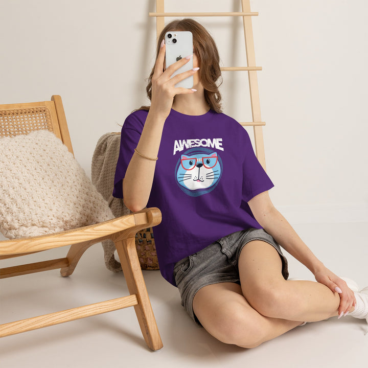 Awesome Cat Cotton Tee