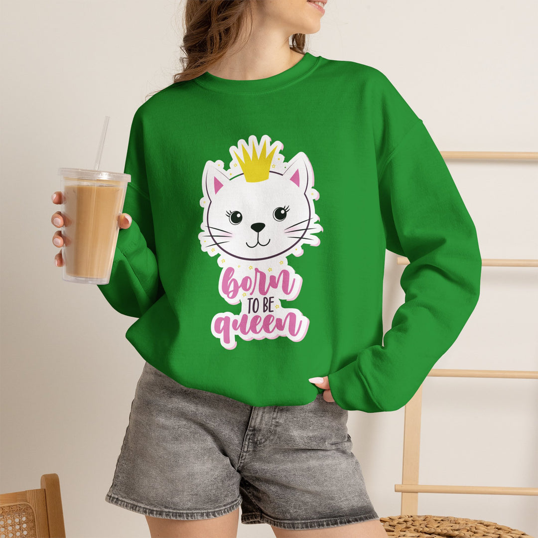 Queen Kitty Crewneck Sweatshirt