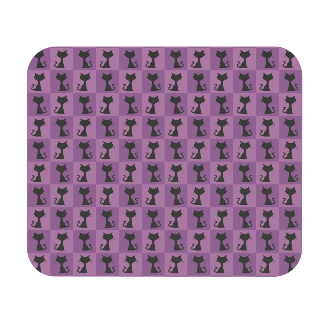 Silhouette Kitty Mouse Pad