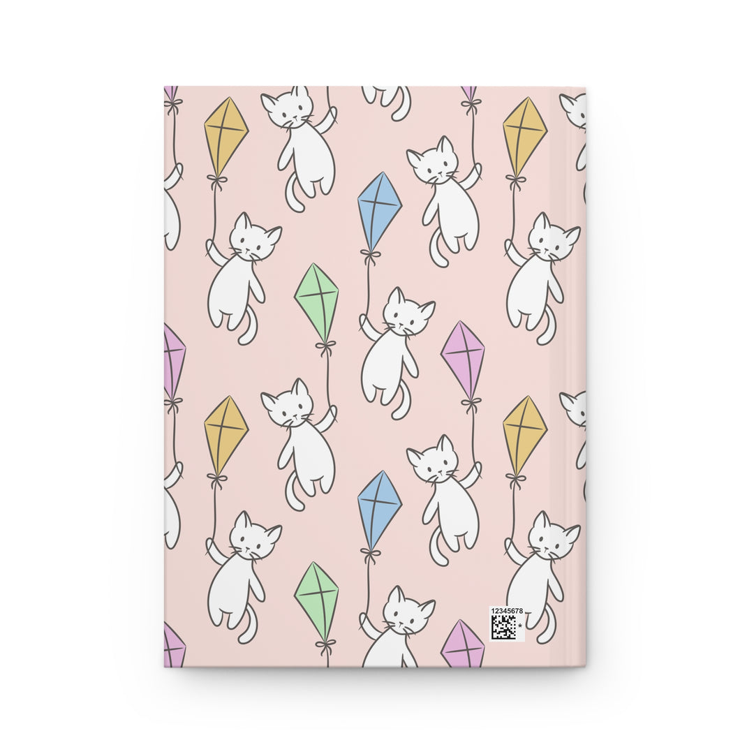 Cats and Kites Hardcover Journal