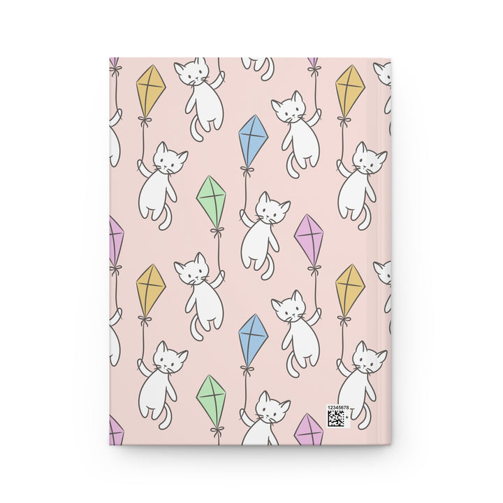 Cats and Kites Hardcover Journal