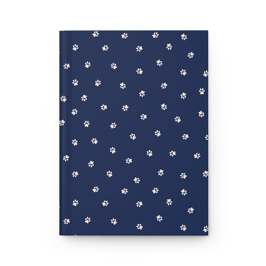 Purrfect Paw Prints Hardcover Journal