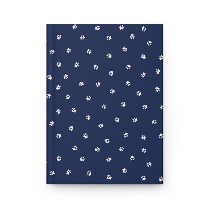 Purrfect Paw Prints Hardcover Journal