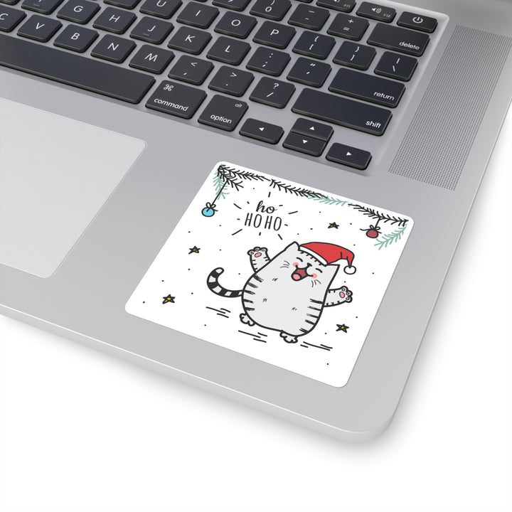 Ho Ho Ho Kitty Sticker