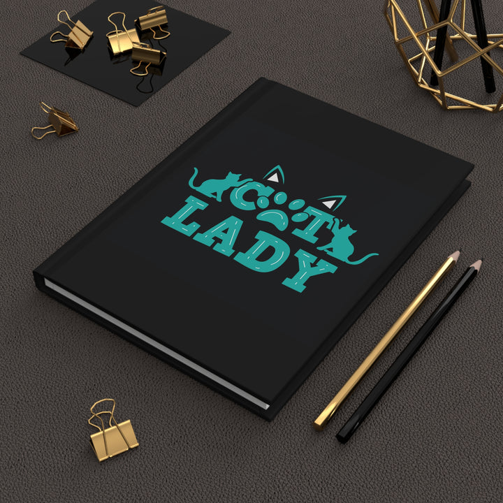 Cat Lady Hardcover Journal