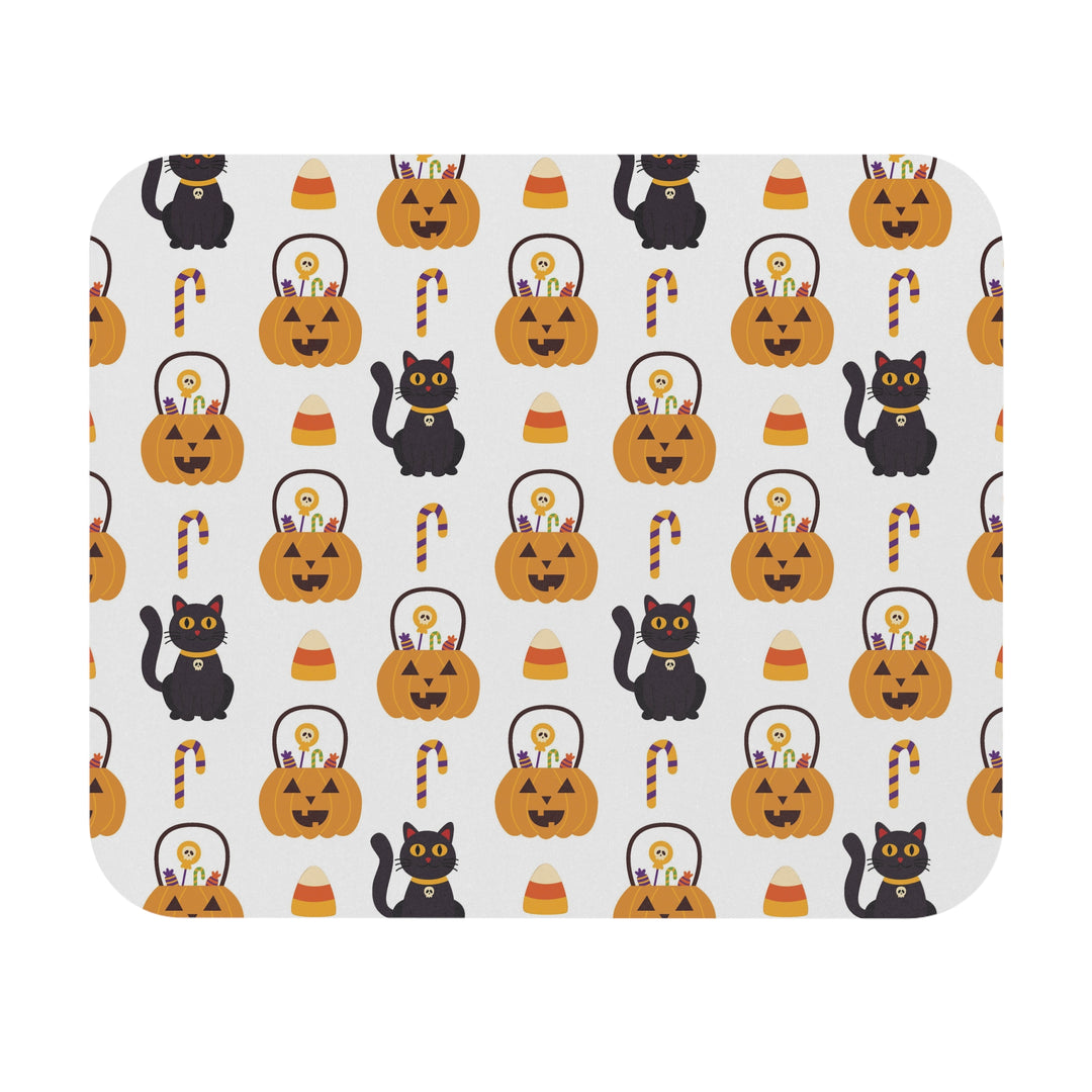 Happy Halloween Cat Mouse Pad