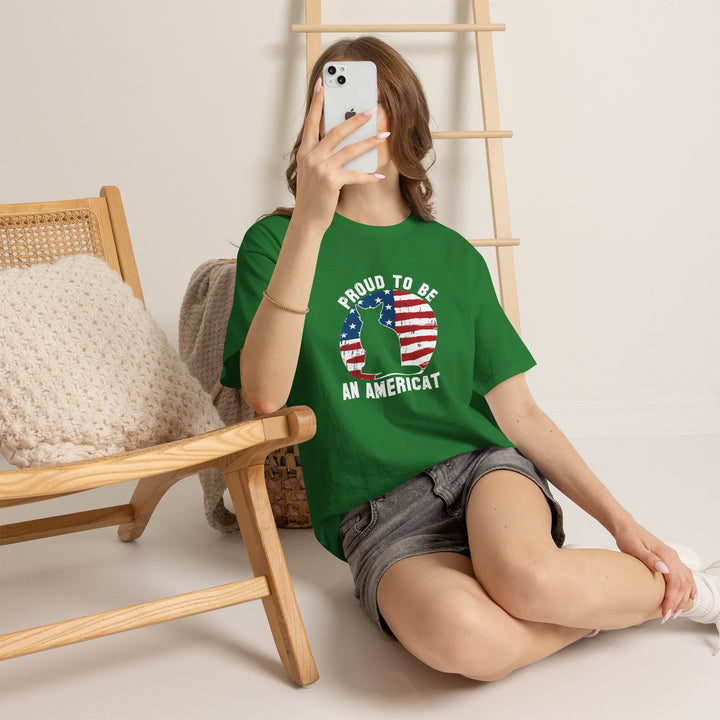 Proud to Be An Americat Cotton Tee