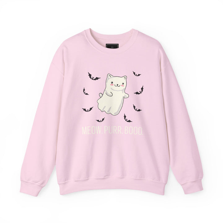 Meow. Purr. Boo. Unisex Crewneck Sweatshirt