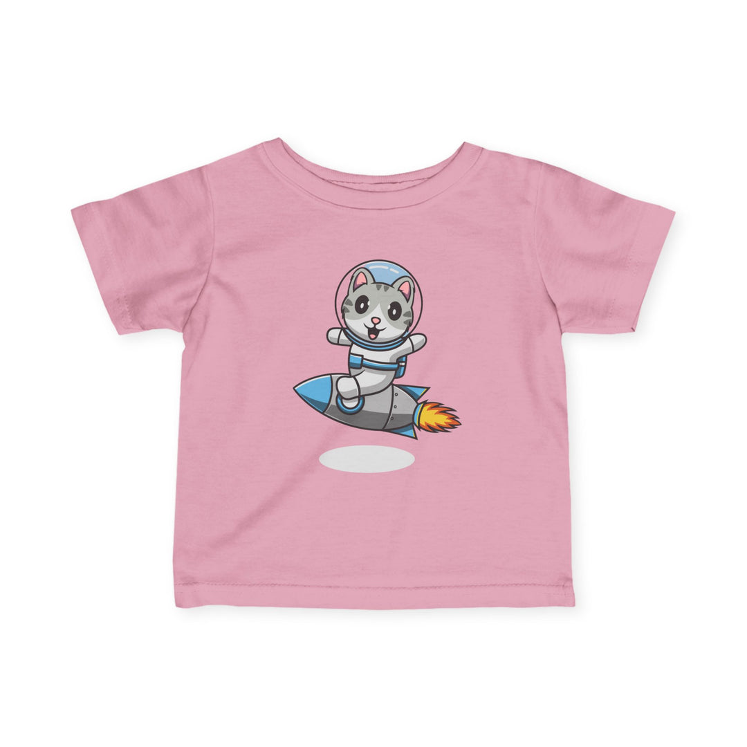 Rocket Kitty Infant Fine Jersey Tee
