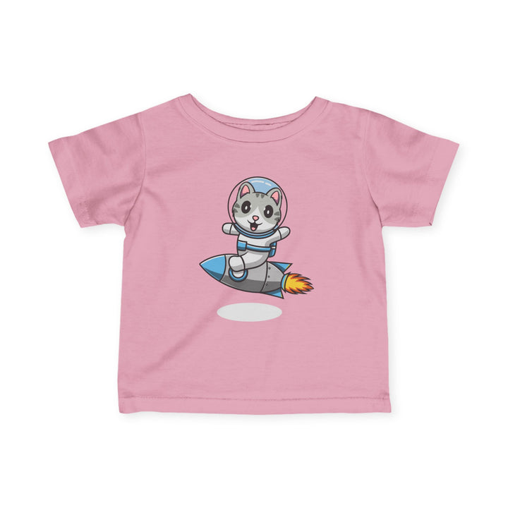 Rocket Kitty Infant Fine Jersey Tee