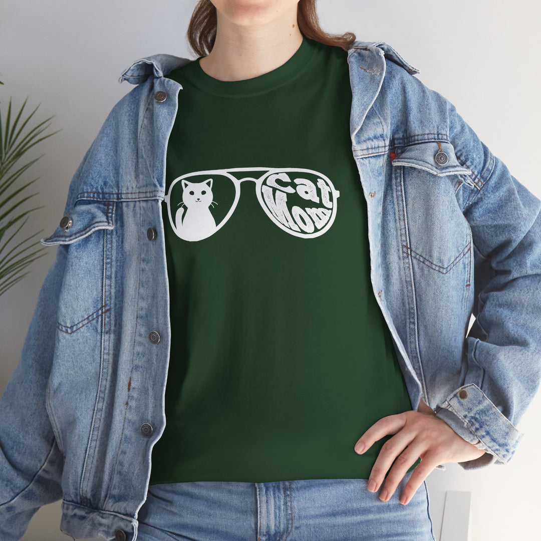 Cat Mom Cotton Tee