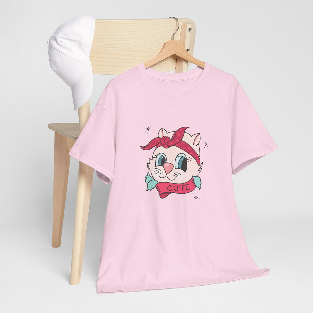 Tattoo Cat Cotton Tee