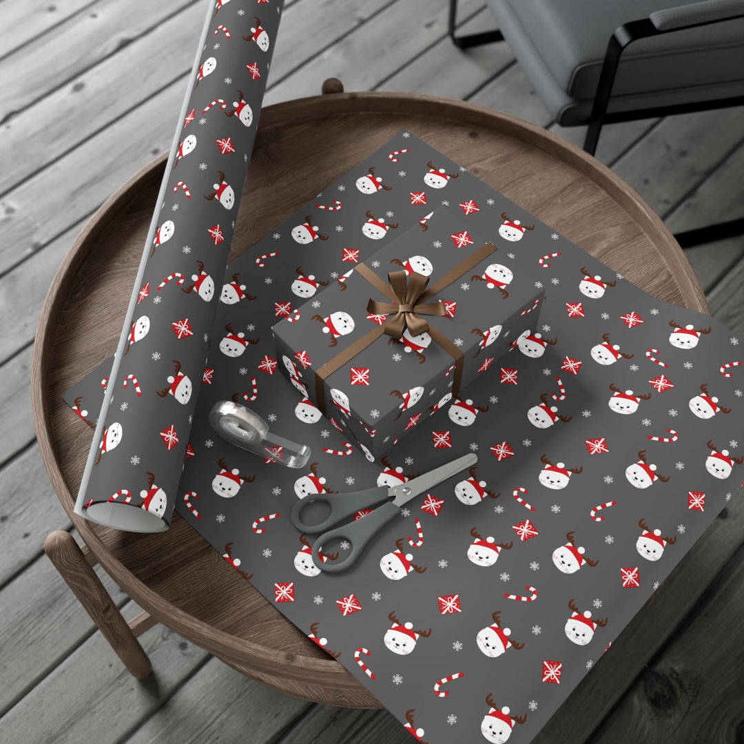 Reindeer Cat Gift Wrap