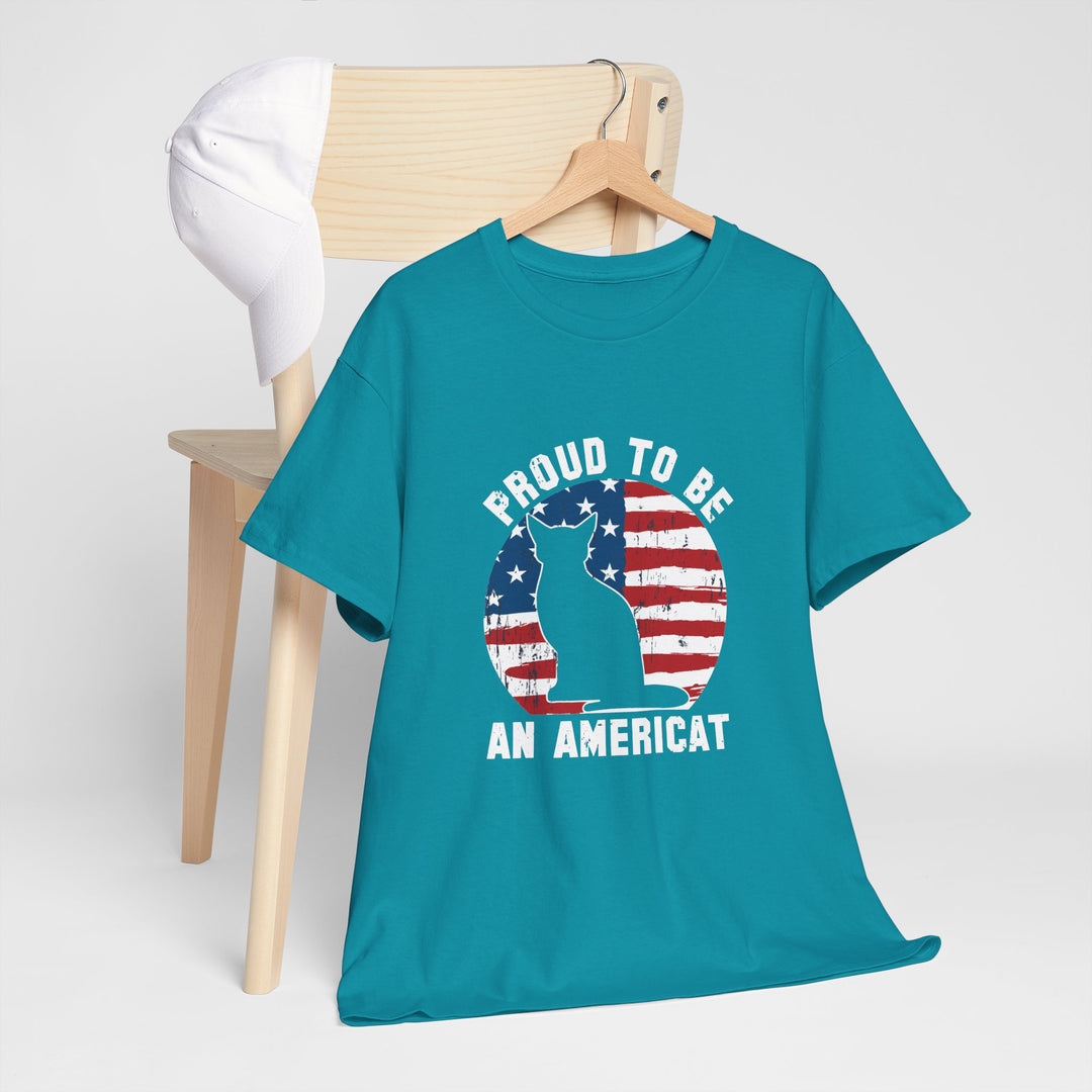 Proud to Be An Americat Cotton Tee
