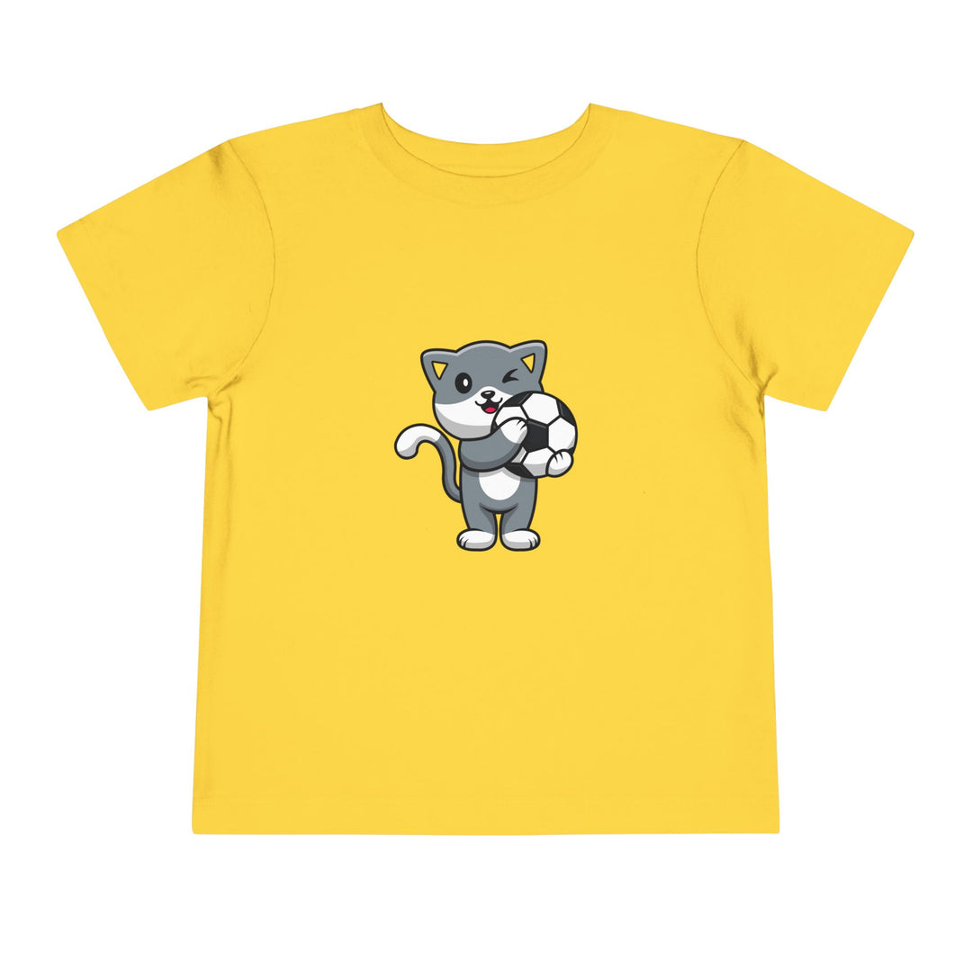 Soccer Cat Toddler Tee