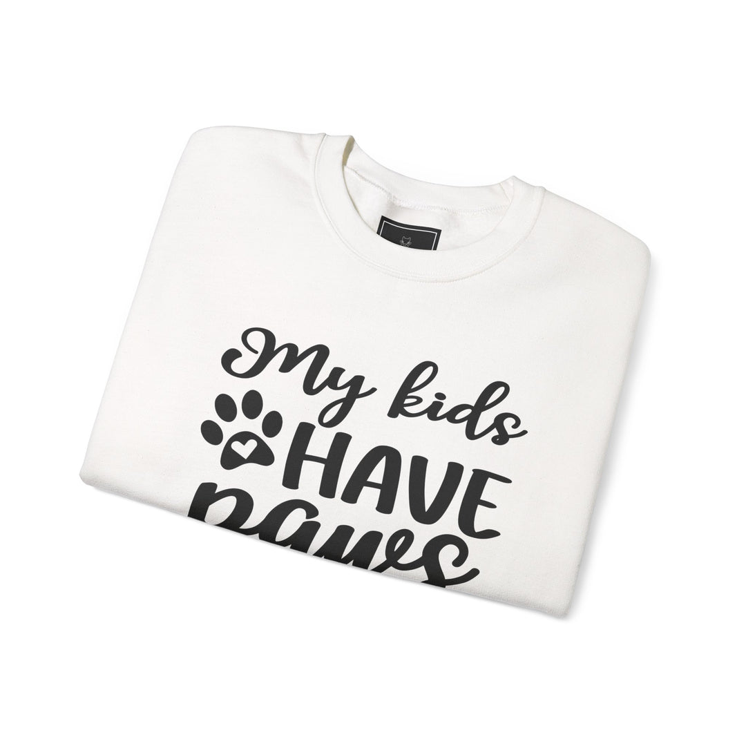 My Kids Have Paws Crewneck Sweatshirt