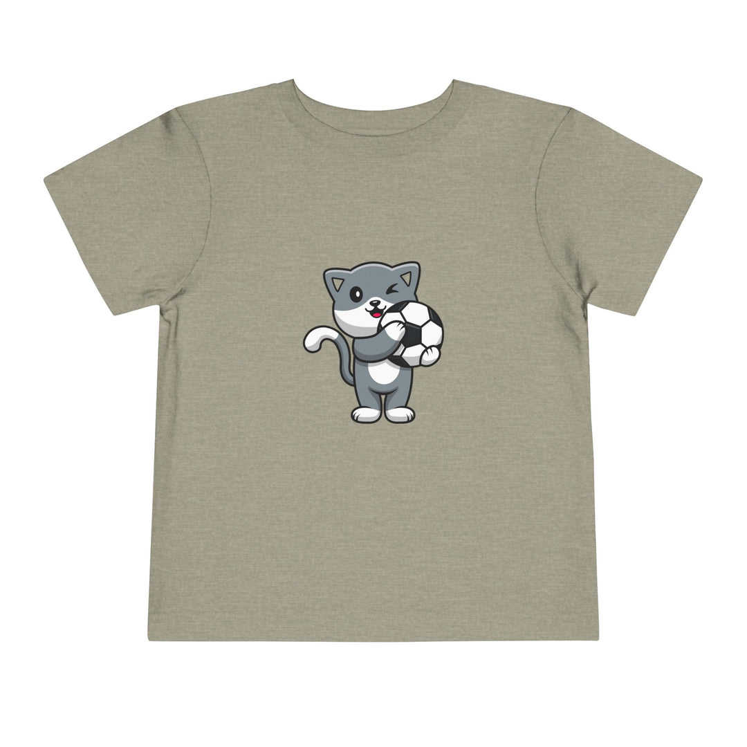 Soccer Cat Toddler Tee