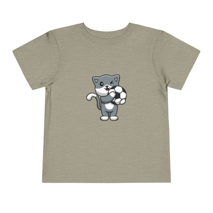 Soccer Cat Toddler Tee