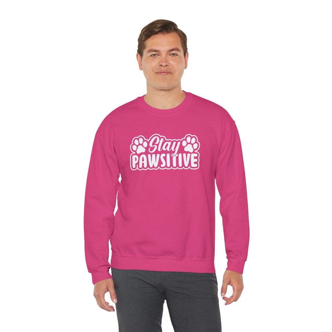Stay Pawsitive Crewneck Sweatshirt