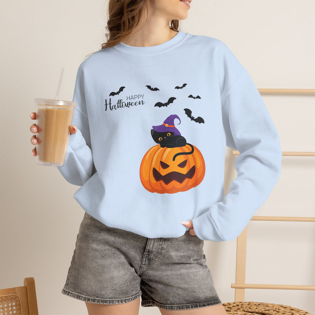Cat-O-Lantern Crewneck Sweatshirt