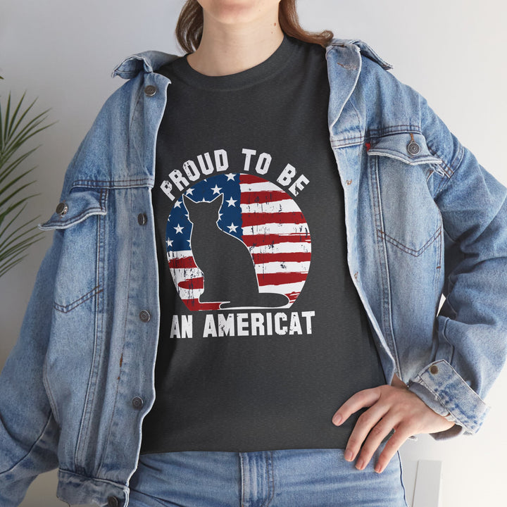 Proud to Be An Americat Cotton Tee