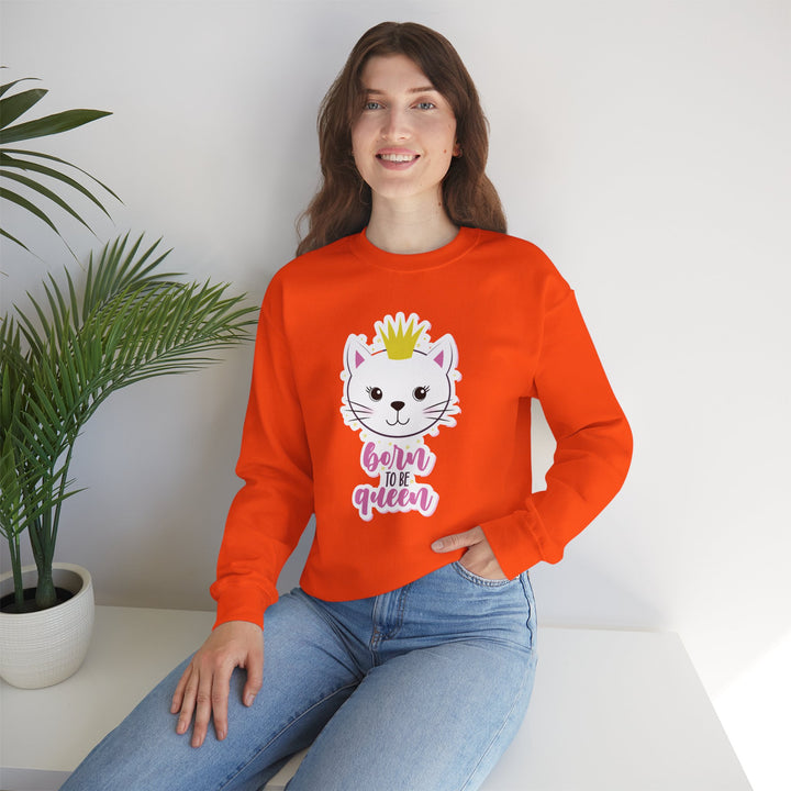 Queen Kitty Crewneck Sweatshirt