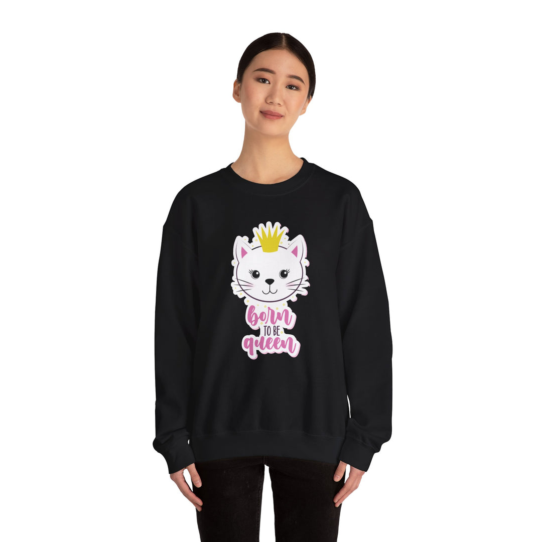Queen Kitty Crewneck Sweatshirt