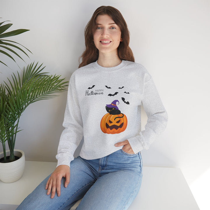 Cat-O-Lantern Crewneck Sweatshirt