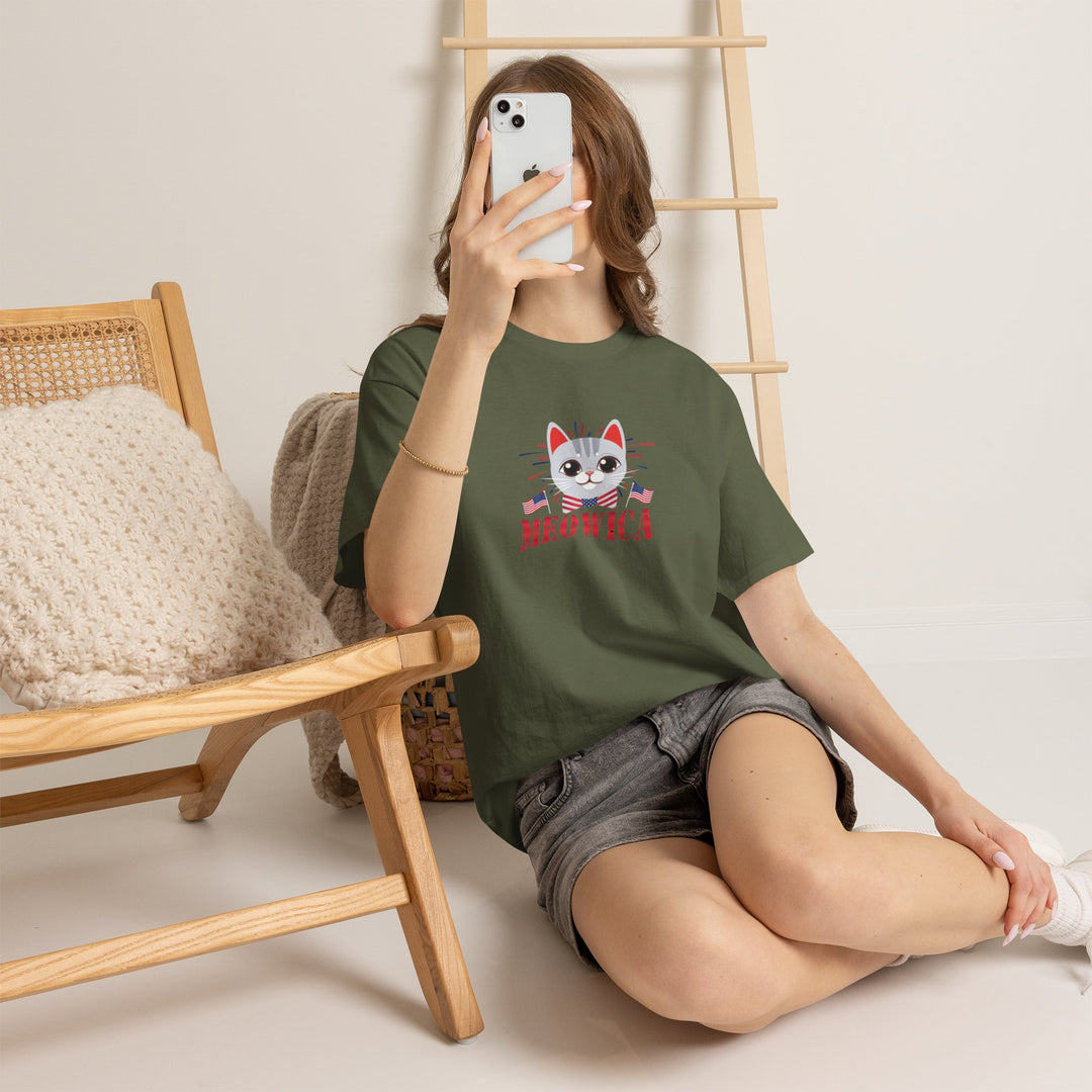 Meowica Cat Cotton Tee